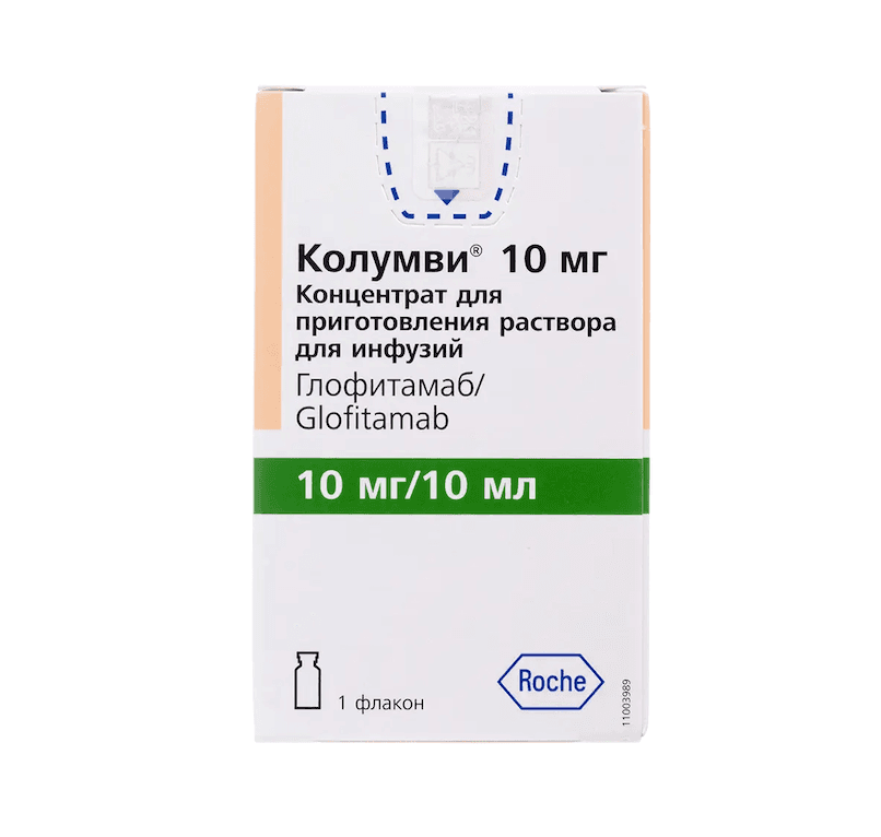 Колумви конц. для приг. р-ра для инф. 10 мг 10 мл №1