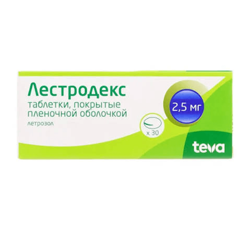 Лестродекс тбл п/п/о 2,5мг №30